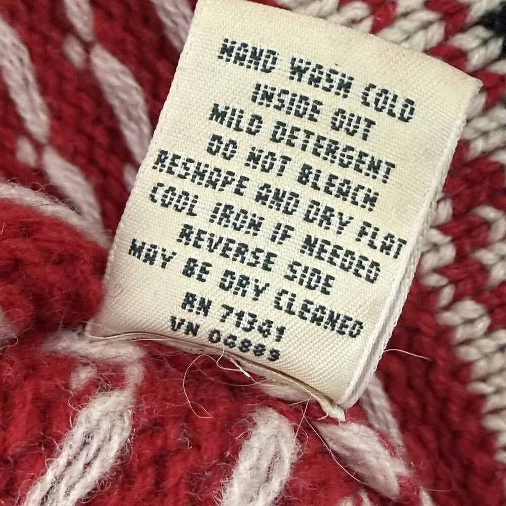 L.L. Bean red cream